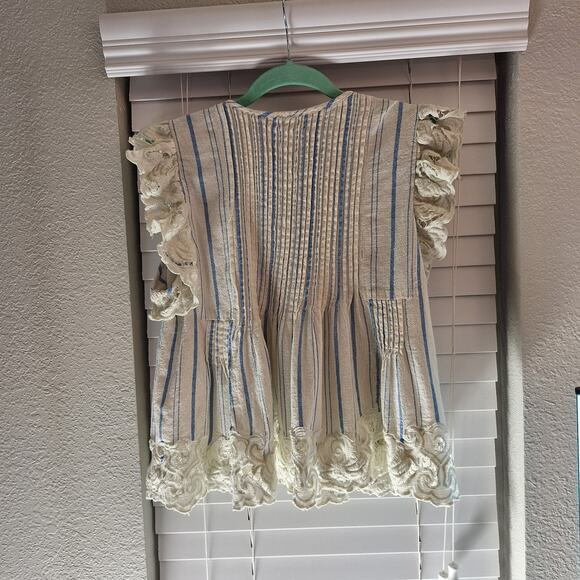 Sea New York size L sleeveless brady Striped Tank Top (Flawed) - Picture 6 of 13